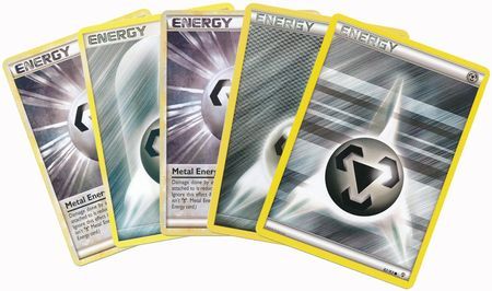 20 Random Metal Energy Cards