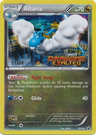 Altaria - BW48- (Staff) Holo Pre-Release Promo