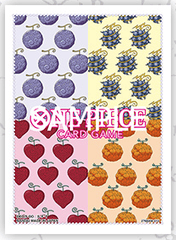 One Piece: Card Sleeves - Assortment 10 - Devil Fruits (70 Pack)