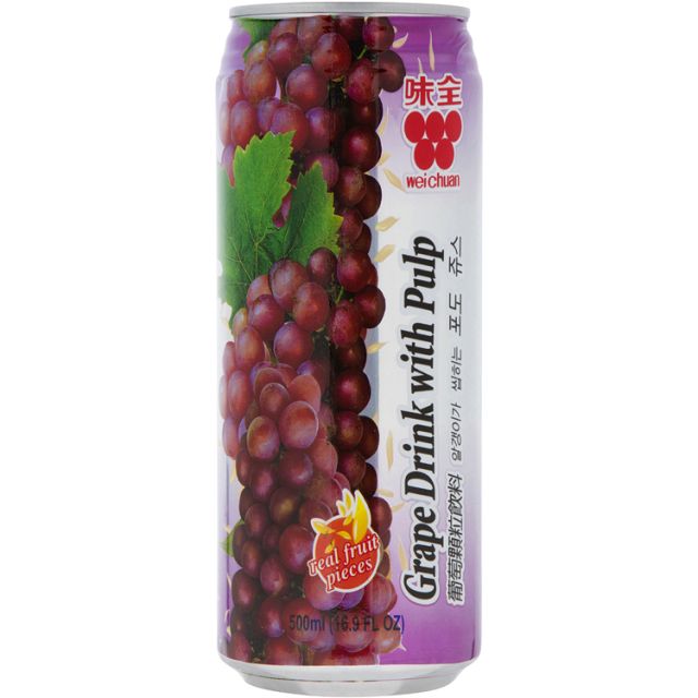 Wei-Chuan Grape Drink with Pulp