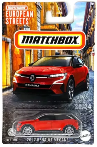 Matchbox European Streets 2022 Renault Megane