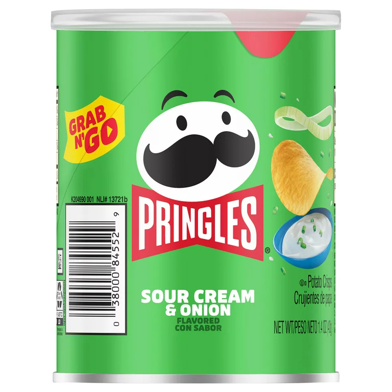 Pringles Sour Cream & Onion 1.4 oz