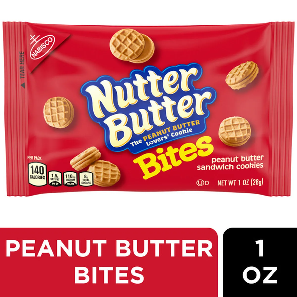 Nabisco Nutter Butter Bites 1 oz