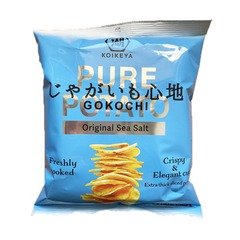 Koikeya Gokochi Pure Potato Original Sea Salt Chips 1.9 oz