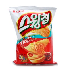 Orion Swingchips Hot Pepper 124 g