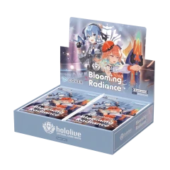 Hololive OCG: Blooming Radiance Booster Display