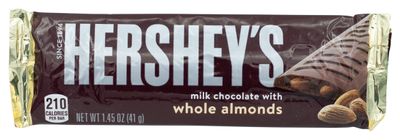 Hersheys Milk Chocolate With Whole Almonds 1.45oz