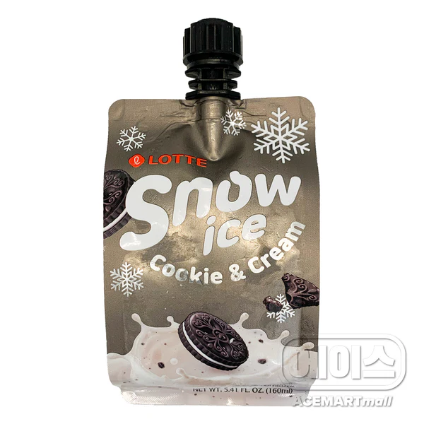 Lotte Snow Ice Cookie & Cream