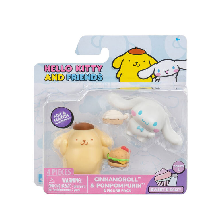 Hello Kitty & Friends 2 Figure Pack: Sweet & Salty