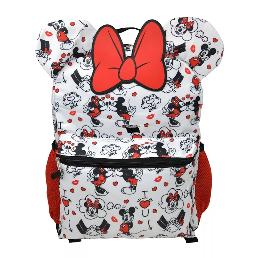 Minnie Mouse Red and White Bow Backpack