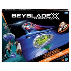 Beyblade X - Drop Attack Battle Set with Impact Drake 9-60LR & Hover Wyvern 3-85N