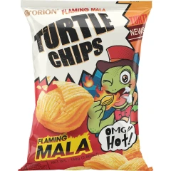 Orion Turtle Chips Flaming Mala 80 g