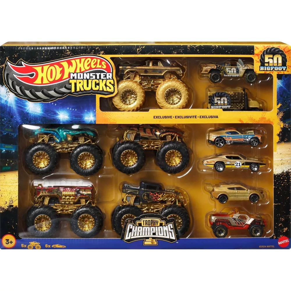 Hot Wheels Monster Trucks Trophy Champions