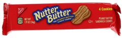 Nutter Butter Cookies (4 Cookies)