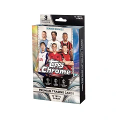 2024-25 Topps UEFA Chrome Soccer Hanger Box