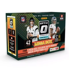 2024 Panini NFL Optic Donruss Football Trading Card Mega Box