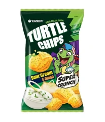 Orion Turtle Chips Sour Cream & Onion 5.64 oz