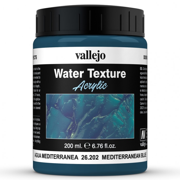 WaterTexture - Mediterranean Blue 200ml