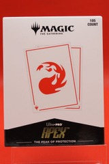 Ultra Pro APEX 105 MTG Standard Card Sleeves Mana 8 Mountain Red