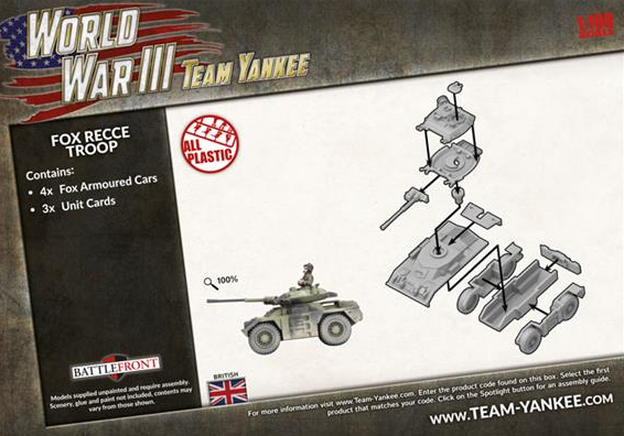 TBBX13 Fox Recce Troop (Plastic)