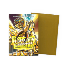 Dragon Shield - Japanese Size Matte Sleeves - Gold (60ct)