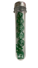 DAD039 - Resin Dice Set (7pcs) - Grassland