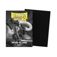 Dragon Shield - Matte Sleeves - Black Non Glare (100ct)