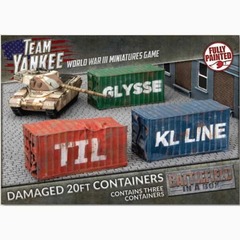 Battlefield in a Box - 20ft Damaged Containers