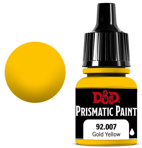D&D Prismatic Paint: Gold Yellow 92.007