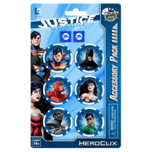 DC HeroClix: Justice League Trinity War Dice and Token Pack
