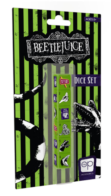 Beetlejuice Dice Set