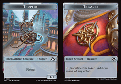 Thopter (0009) // Treasure Double-Sided Token - Foil