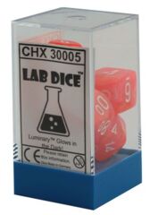 CHX30005 - Festive - Dahlia/White - Polyhedral 7-Die Set