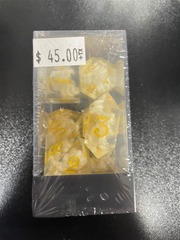 Always Odd Dice - 7pc. Polyhedral - Item Inside - Ramen