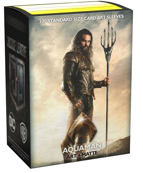 Dragon Shield - Matte Art Sleeves - Justice League Aquaman (100ct)