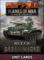 Bulge: British Unit Cards