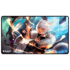 M25055 FINAL FANTASY™ (Black-Stitched) - Y'shtola Rhul -  Playmat