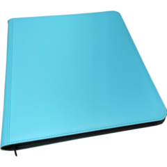 Generic 12-Pocket Binder - Zippered - Blue