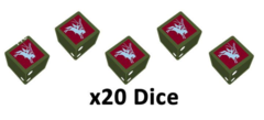 BR906 6th Airborne Division Dice Set