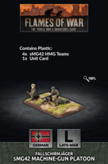 Fallschirmjäger sMG42 Machine-gun Platoon (Plastic) (GE770)