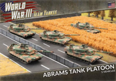 TUBX18 Abrams Tank Platoon (Plastic)