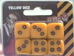 Zombicide: Season 3 Dice Yellow