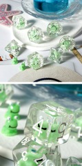 DAD106 Resin Dice Set (7pcs) [Frog]