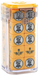Warhammer 40k - Imperial Fists Dice