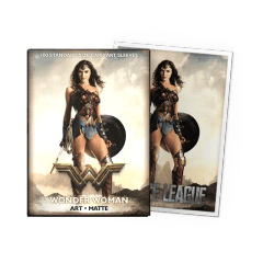 Dragon Shield - Matte Art Sleeves - Justice League Wonder Woman (100ct)