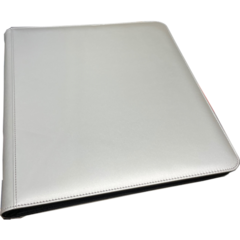 Generic 12-Pocket Binder - Zippered - Silver