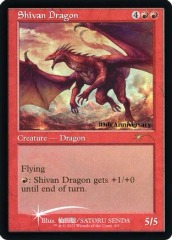 Shivan Dragon - Foil - Retro Frame (30th Anniversary Promo)