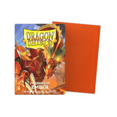 Dragon Shield - Japanese Size Dual Matte Sleeves - Ember (60ct)