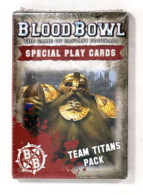 Blood Bowl Team Titans Special Play Cards