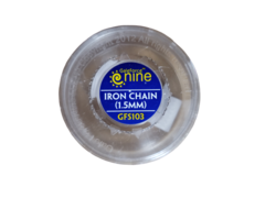 GFS103 Hobby Round: Iron Chain 1.5mm (1m)